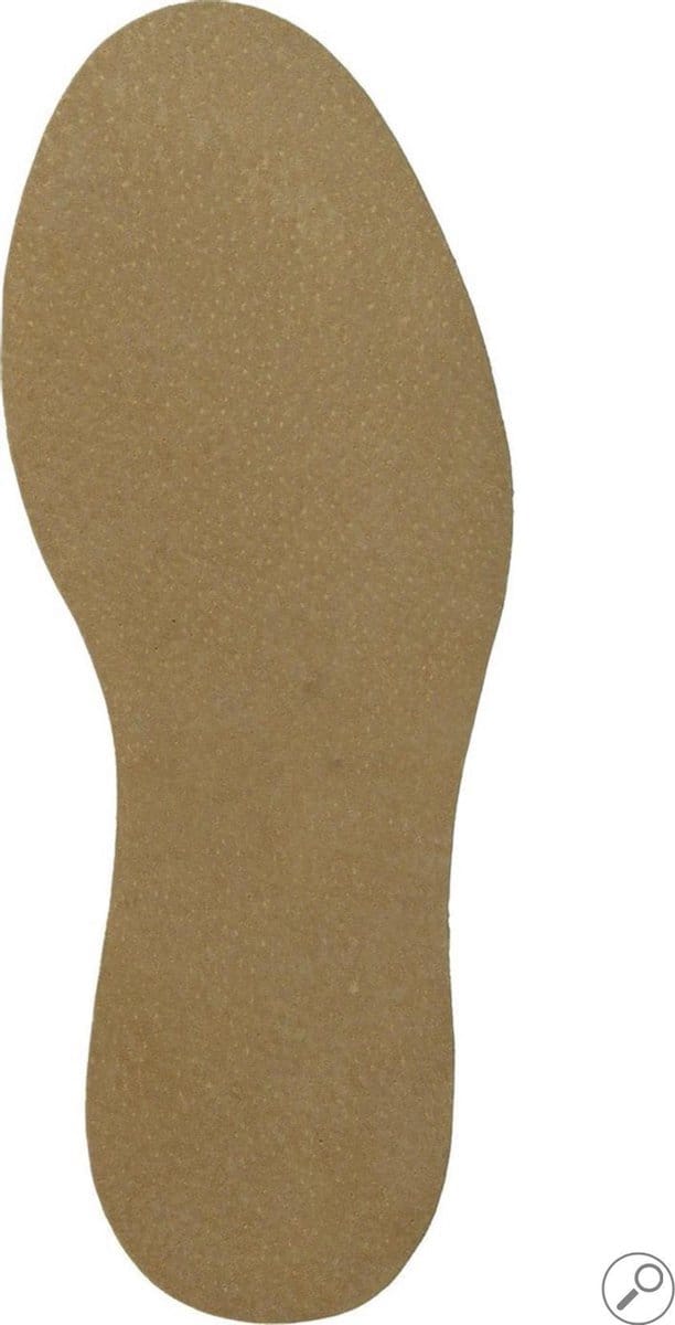 Pedag Lederen opvulzool met 4mm latex dempende ondergrond maat 35