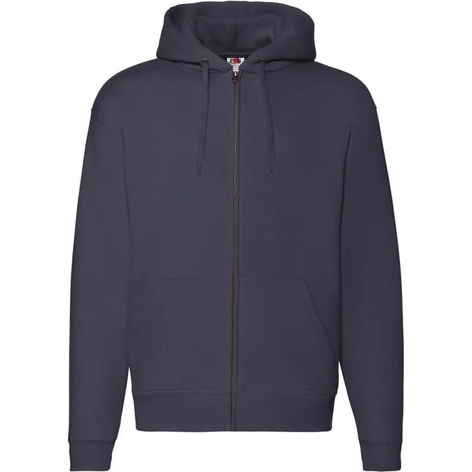 Hooded sweatshirt met rits Fruit of the Loom Premium