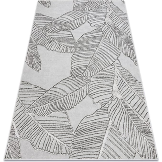 Kleden Rugsx Tapijt LIRA E1482 Bladeren, structureel, modern, g 140x190 cm
