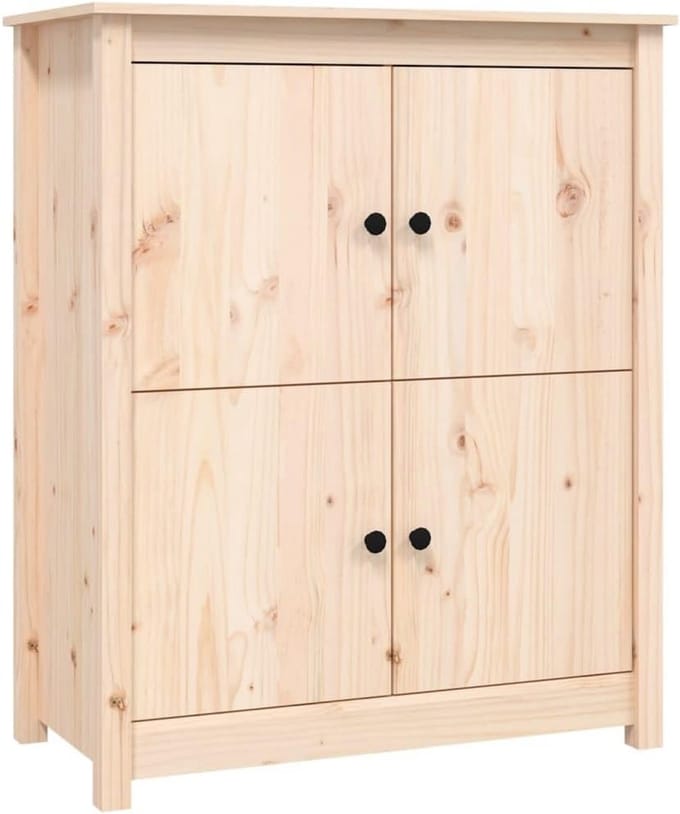 Dressoir Massief Grenenhout 83x41,5x100 cm Opslagkast