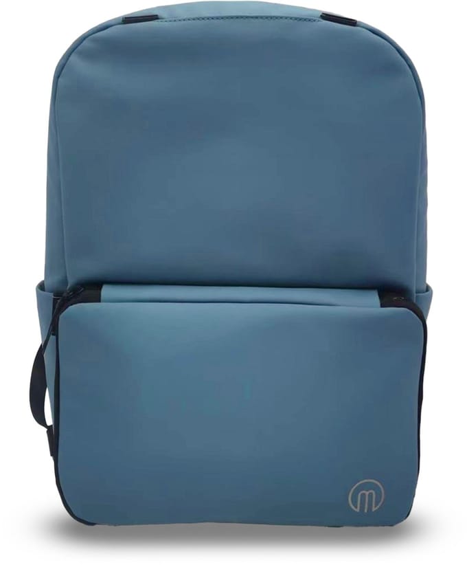 MiaMily Rugzak - Daddy Bag - Everyday Backpack - Slate blue