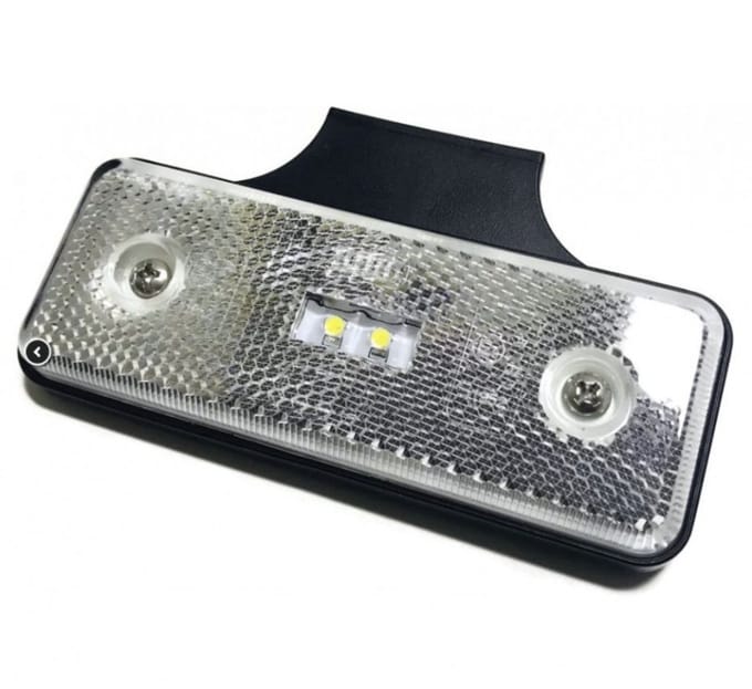 LED Lampa H-5 KMR Serie - Markeringslamp - 12/24V - 0,25W - 2 LEDs