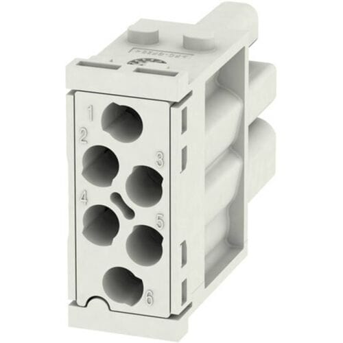 RockStar® MODU plug HDC MHE 6P MC Weidmüller Inhoud: 1 stuk(s) Module