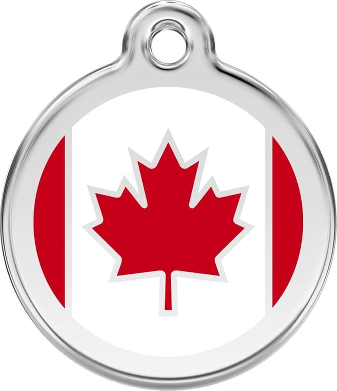 Red Dingo Penning 38 mm Canada Canadese vlag