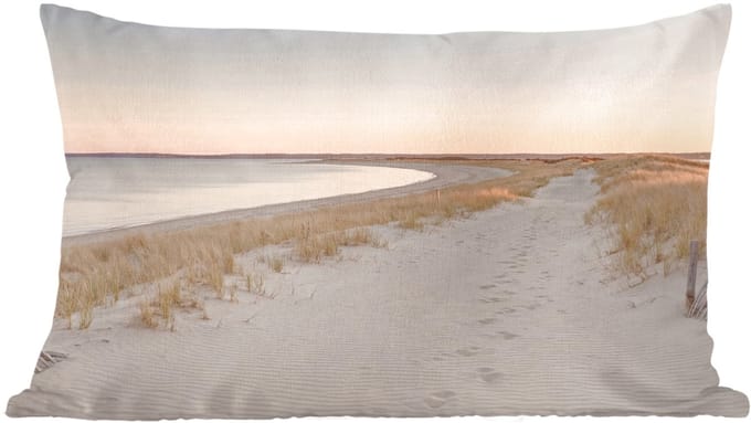 Sierkussens - Kussentjes Woonkamer - 60x40 cm - Kustlijn - Horizon - Hek