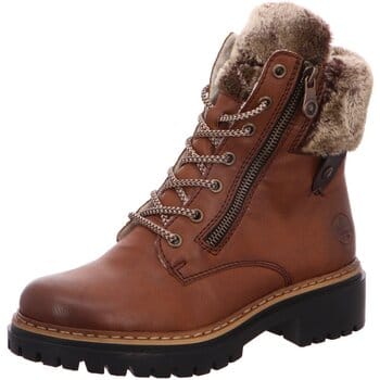 Rieker Veterschoenen Hoog Veterschoenen Hoog - cognac - Maat 36