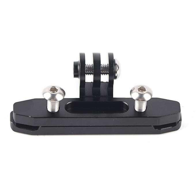 Support de selle de vélo en alliage d'aluminium noir, clip de fixation pour caméra GoPro Hero6/5/4/3 black