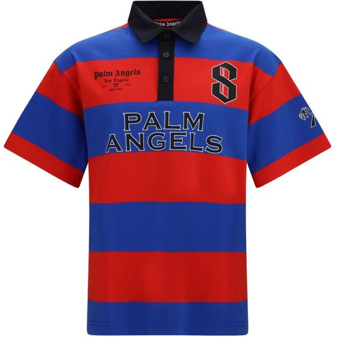 Palm Angels Multicolor Katoenen Polo Shirt