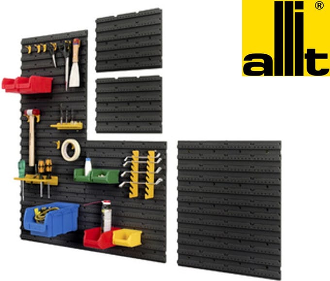 2 x achterwand Allit Profiplus Endless 54 voor magazijnbakken - groot - 45 x 54 cm
