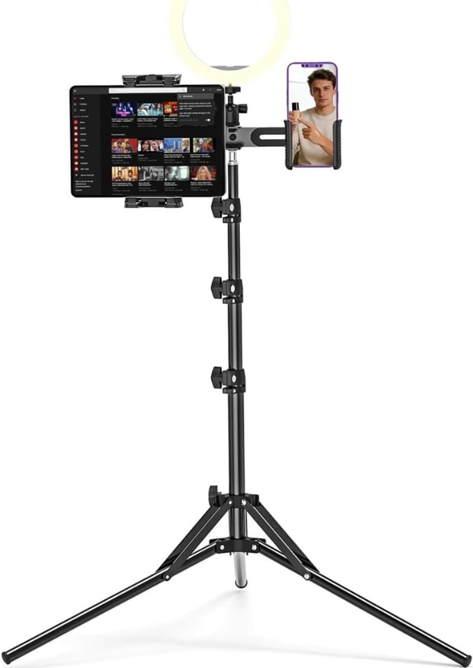 CRLYN® Ipad Standaard Statief - Telefoon - Verstelbaar