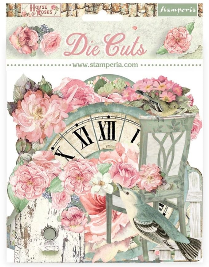 Stamperia - House of Roses Die Cuts (38pcs) (DFLDC114)
