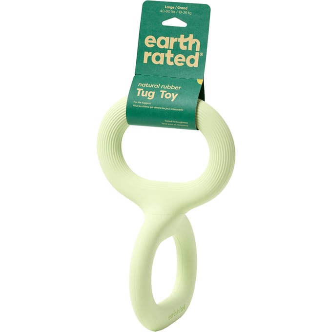 Earth Rated Tug Toy Rubber 35.5X17.5X17.5 cm