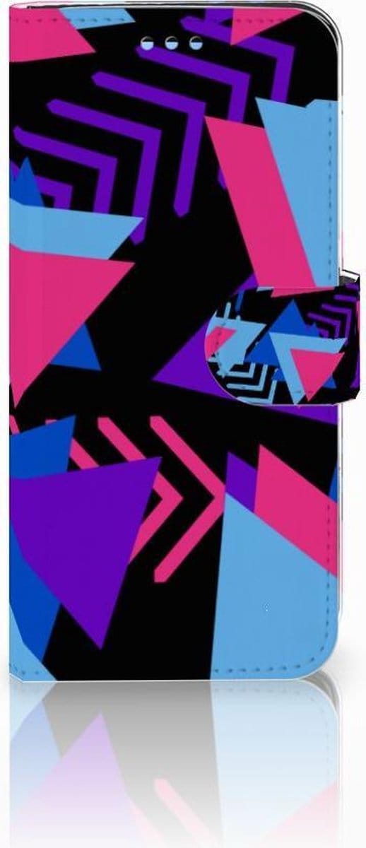Samsung Galaxy S9 Book Case Funky Triangle