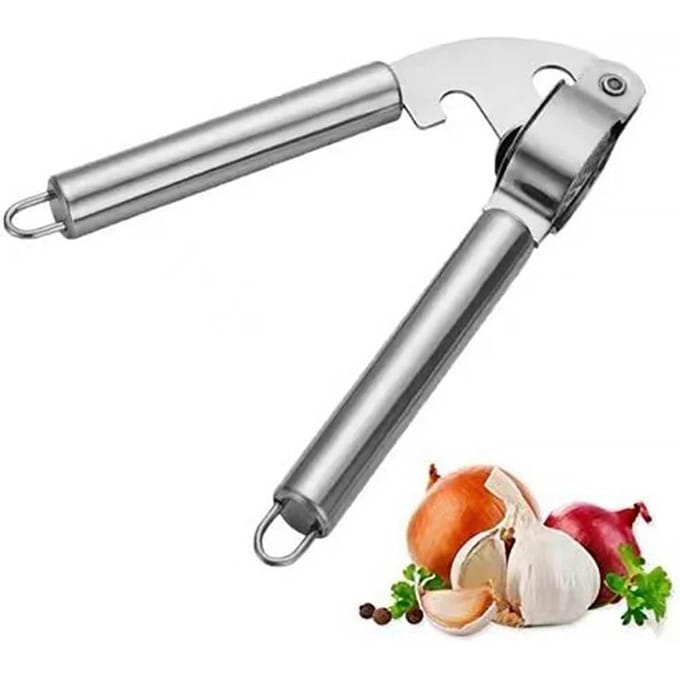 Professionele Keuken Roestvrij Staal Knoflookpers Hakmolen white