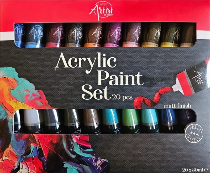 Acryl verf - Matt Finish - 20 tubes 30 ml - Creativ Artist