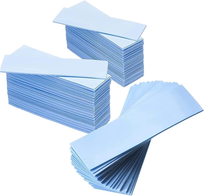 Warmtegeleidingspads Set van 30 Stuks - Siliconen Thermische Pads met 3 Dikten - ideaal voor CPU, GPU, en LED Koeling