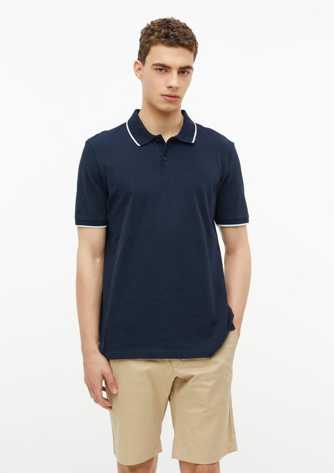 s.Oliver  Poloshirts Marine Taglia: 3XL | Magliette basic Outlet | Uomo