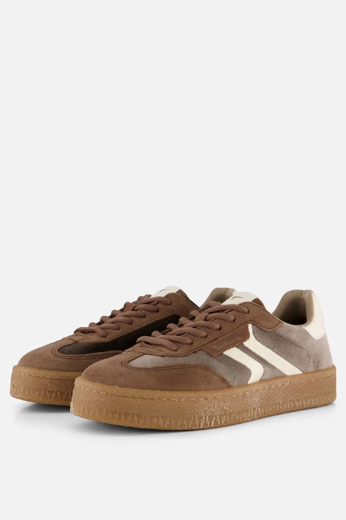 Tamaris Tamaris Sneakers bruin Leer