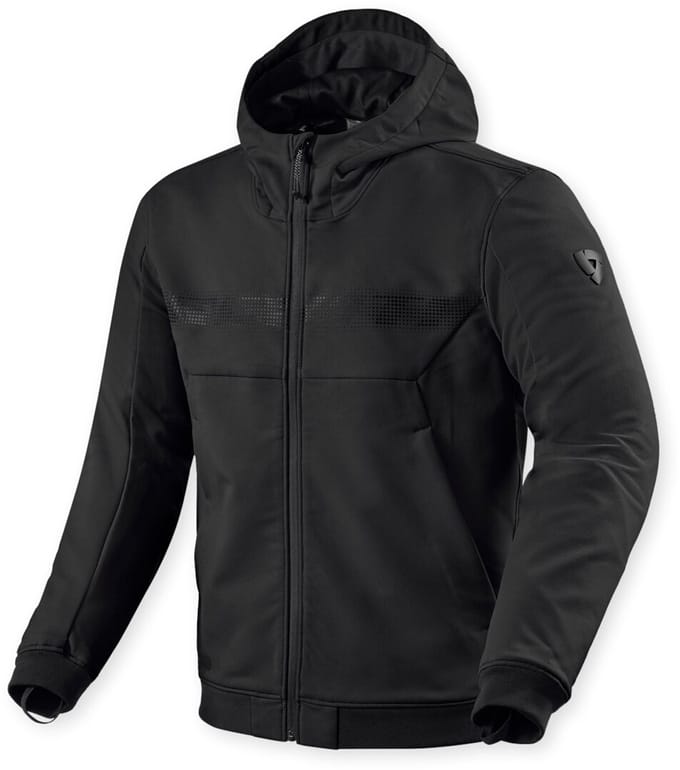 REV’IT! Parabolica 2 Zwart Motorhoodie - Maat M - Jas