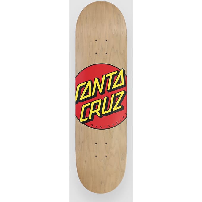 Santa Cruz Classic Dot 8.375" Skateboard Deck bruin