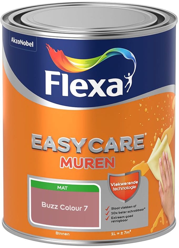 Flexa - Easycare Muren - Buzz Colour 7 - Mengverf - 1 L