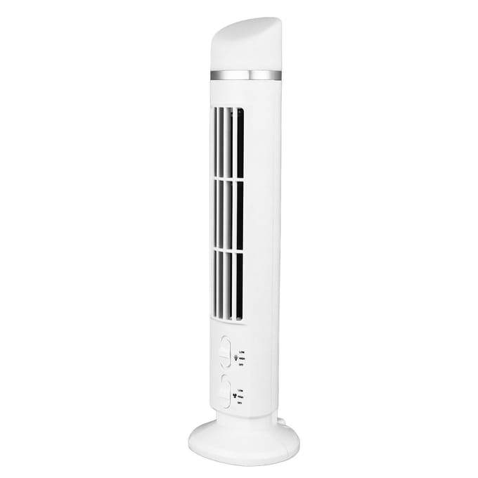 Bladeless Torenventilator Draagbare USB Bureauventilator met Licht voor Thuis Slaapkamer Kantoor