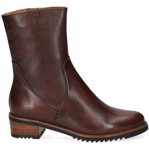 EVERYBODY Bee Enkellaarsjes - Enkelboots met rits - Dames - Bruin - Maat 38