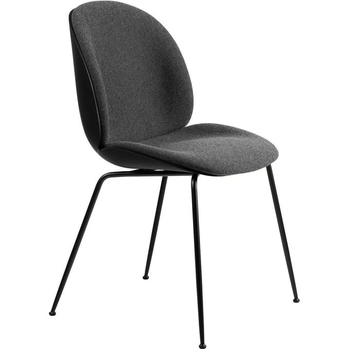 Gubi Beetle Dining Chair Stoelbekleding vooraan Conic Base - Hallingdal 65 Kvadrat 173