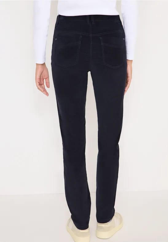 Slim Fit corduroy broek