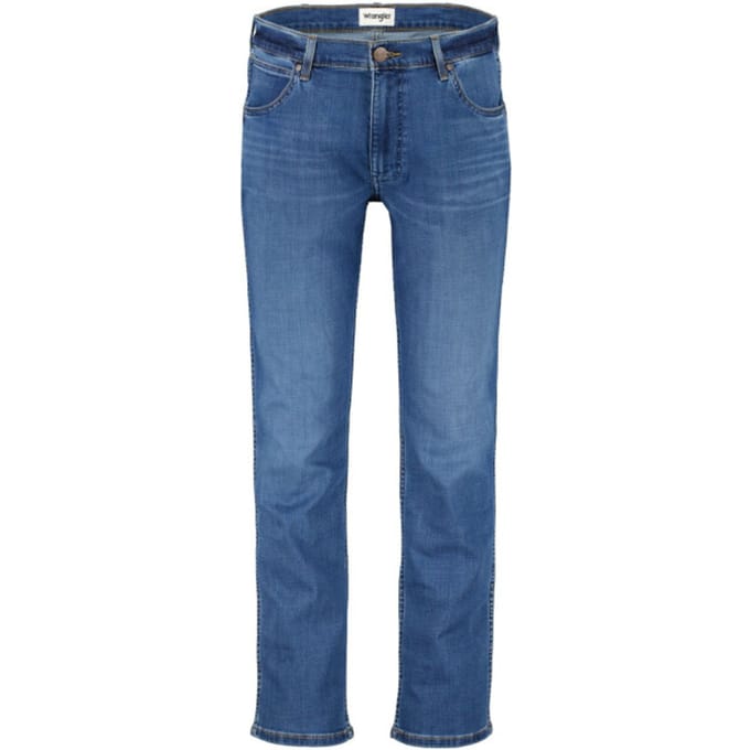 Wrangler Jeans Greensboro -modern Fit - Blauw - 42-34