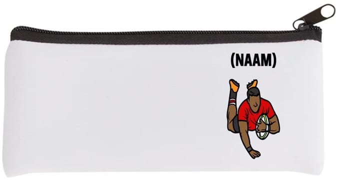 Akyol - rugby met eigen naam Etui - Rugby - rugbyer - sport - 20 bij 9 cm