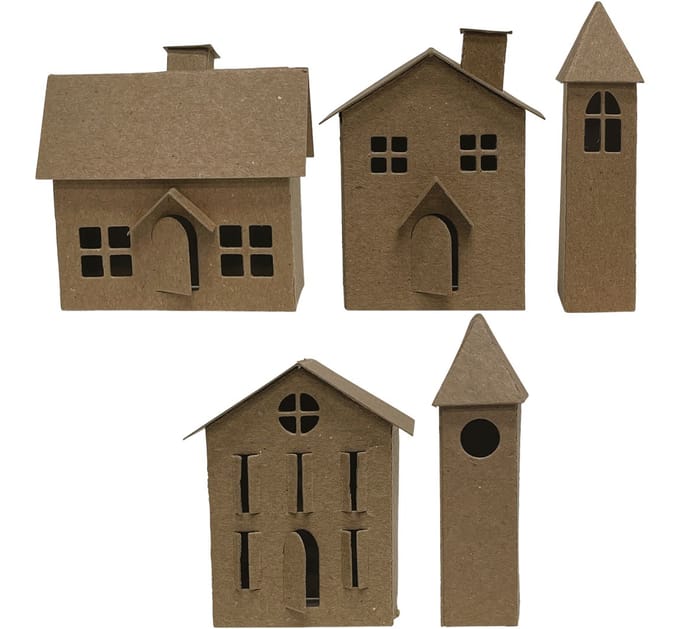 Sizzix Thinlits ponssjabloon "Paper Village #2 by Tim Holtz"