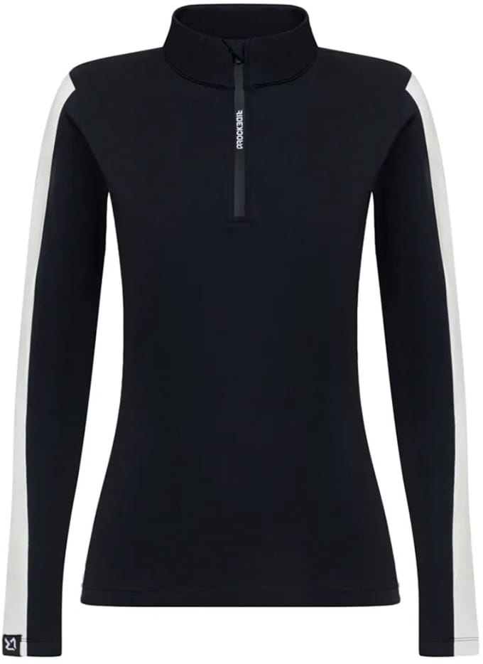 Rock Experience Vali Fleece Met Halve Rits Zwart M Vrouw