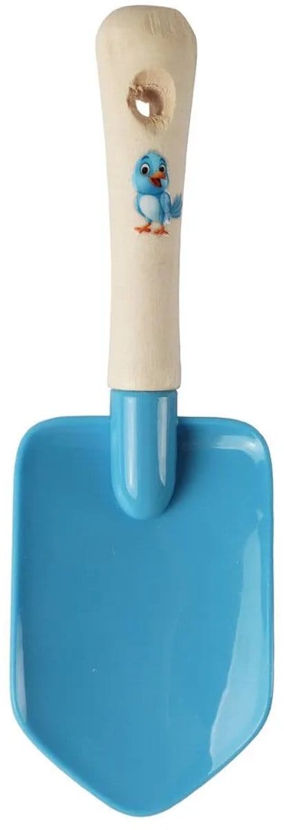 Talen Tools - Handschepje - Voor kinderen - Vogel - Blauw