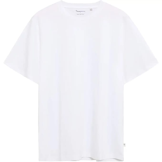 T-shirt KnowledgeCotton Apparel Mercerized