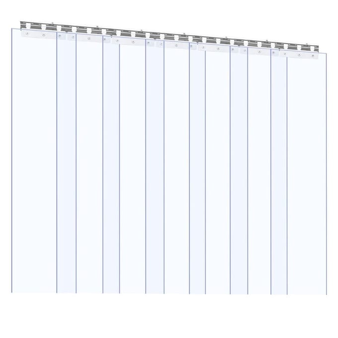 Strookgordijn PVC Deurgordijn 42  x 84  Koelcel Vriescel Helder Plastic