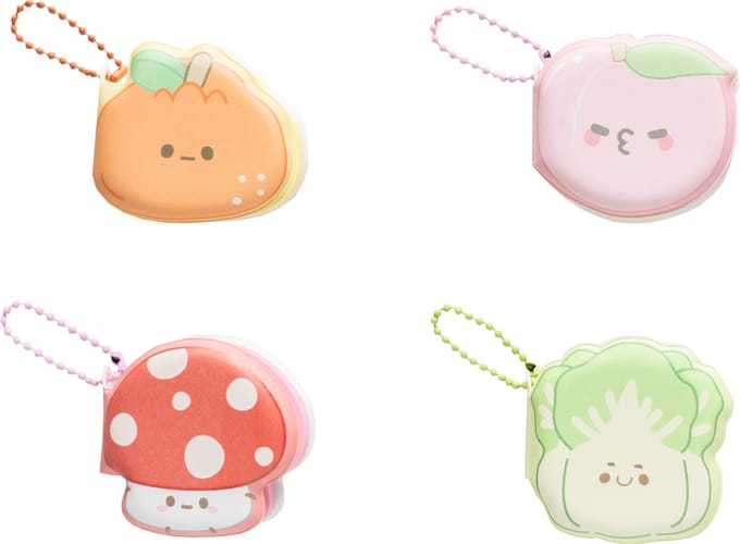 Planbooks - Sticky Notes - Index Tabs - Sticky Tabs - Fruit - Vrolijk