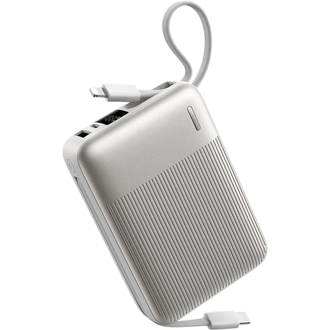 Remax 20.000mAh Compact Fast Charging Powerbank Zilver 20.000 mAh