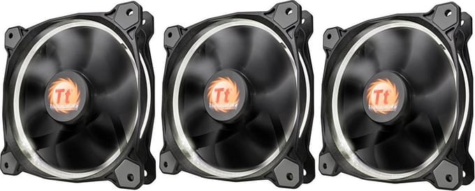Thermaltake Riing 12 Led White / 3 Fan Set