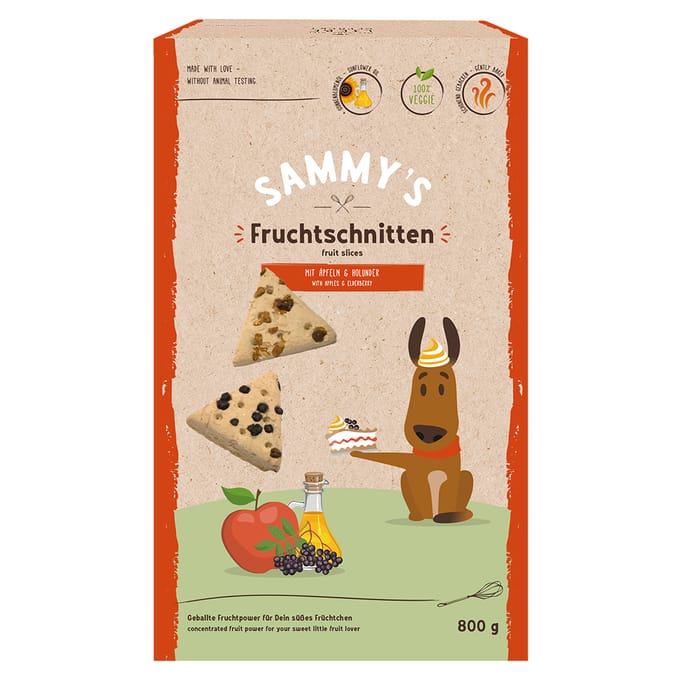 Sammy's Fruitschijfjes - 3 x 800 g