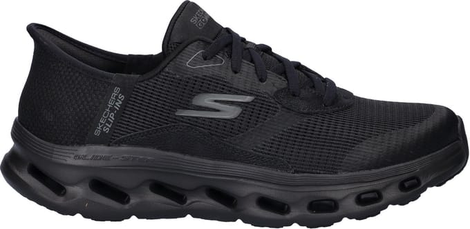 Skechers Hands Free Slip-Ins Go Walk Glid-Step 2.0 dames sneaker - Zwart