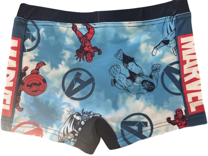 Marvel Avengers Zwembroek Blauw Maat 116