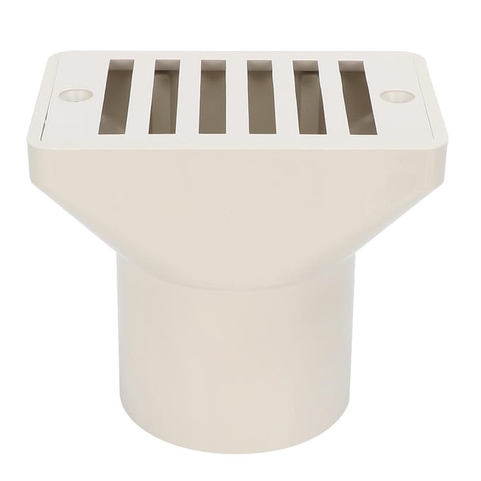 2in Sortie de Trop-Plein d'Eau de Piscine Couvercle de Bonde Principale Raccords de Rechange gray
