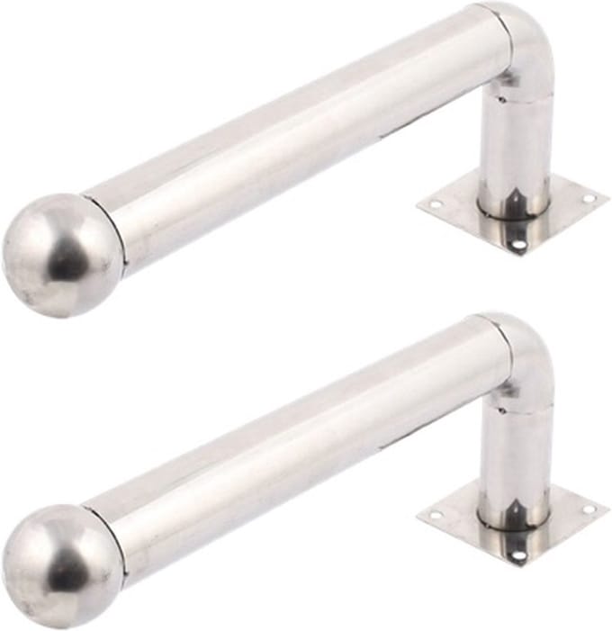 WL4 AIR-LF30L montage L-paal set 30cm van RVS voor AIR-B60-2 detector set