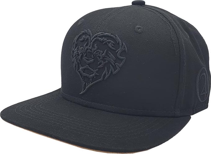 Lauren Rose - Lionhearted 420 Zwart - Pet - Reggae - Snapback - One Size - Zwart
