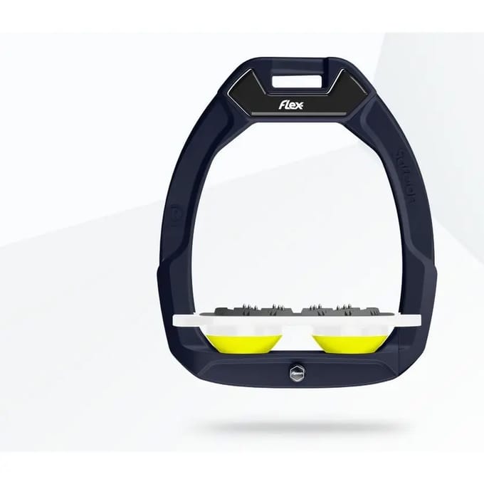 Plat Ultra Grip Veiligheidsbeugels Bruin/Wit/Geel Flex-On Safe-On
