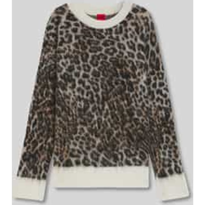 Loose fit gebreide pullover met alpaca, model 'SERATU'