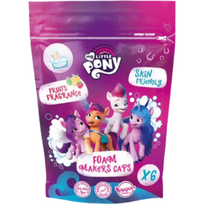 My Little Pony Foam Makers Doppen - 6 stuks