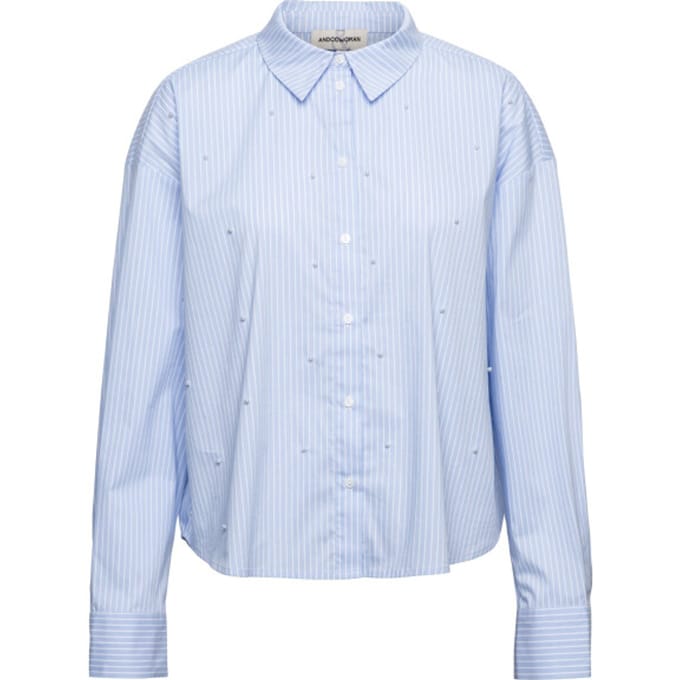 &Co Woman &co women blouse wonne chambray multi