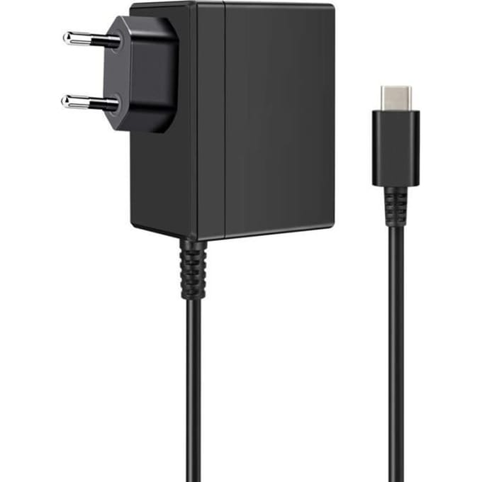 Accessoires Nintendo Switch,Chargeur adaptateur secteur pour Nintendo Switch,15V-2,6a,charge rapide,compatible avec - Type EU Plug